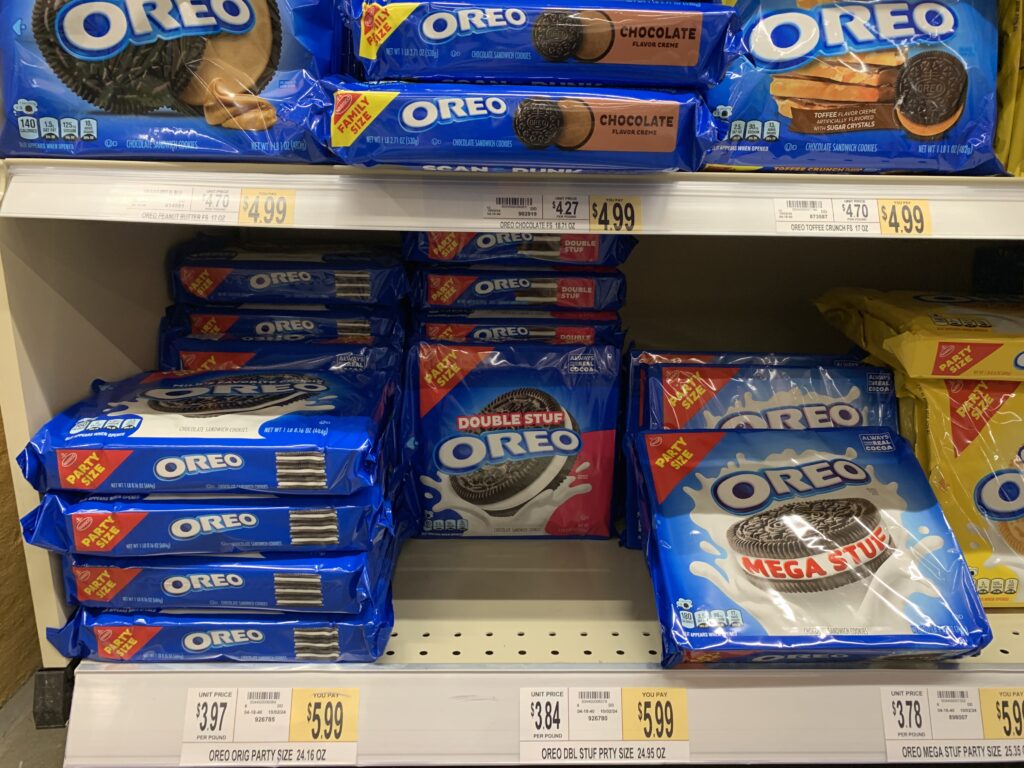 アメリカのオレオ