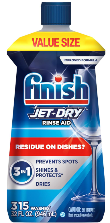 Finish Jet-Dry Dishwasher Rinse Aid