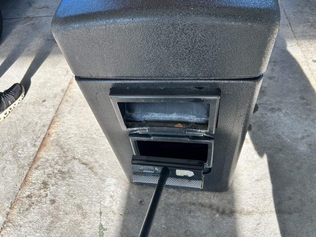 アメリカガソリンスタンド掃除道具