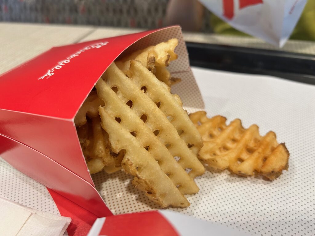 Chick-fil-A ワッフルポテトフライ
