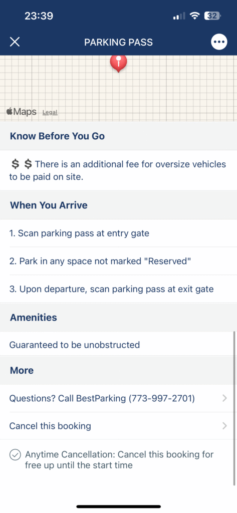 BestParking注意点
