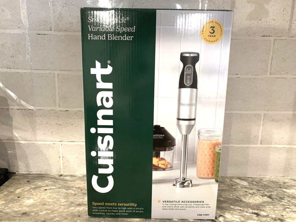 アメリカのCuisinartハンドブレンダー