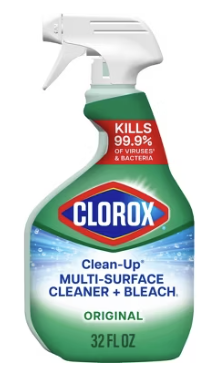 アメリカの掃除用品Clorox Original Clean-Up All Purpose Cleaner with Bleach Spray Bottle