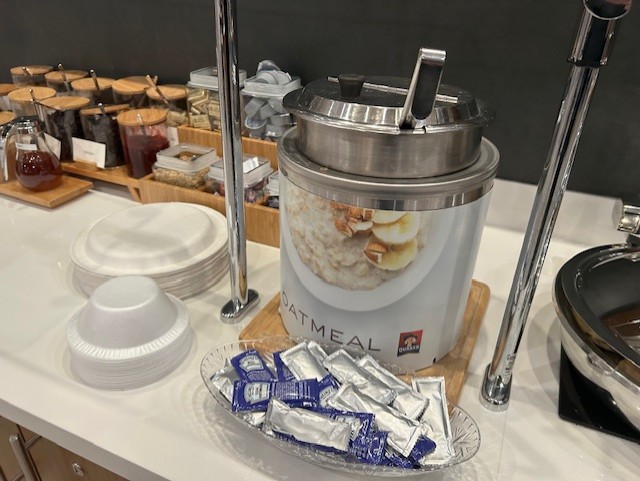 アメリカのマリオット系ホテルの無料朝食メニュー（写真付き）