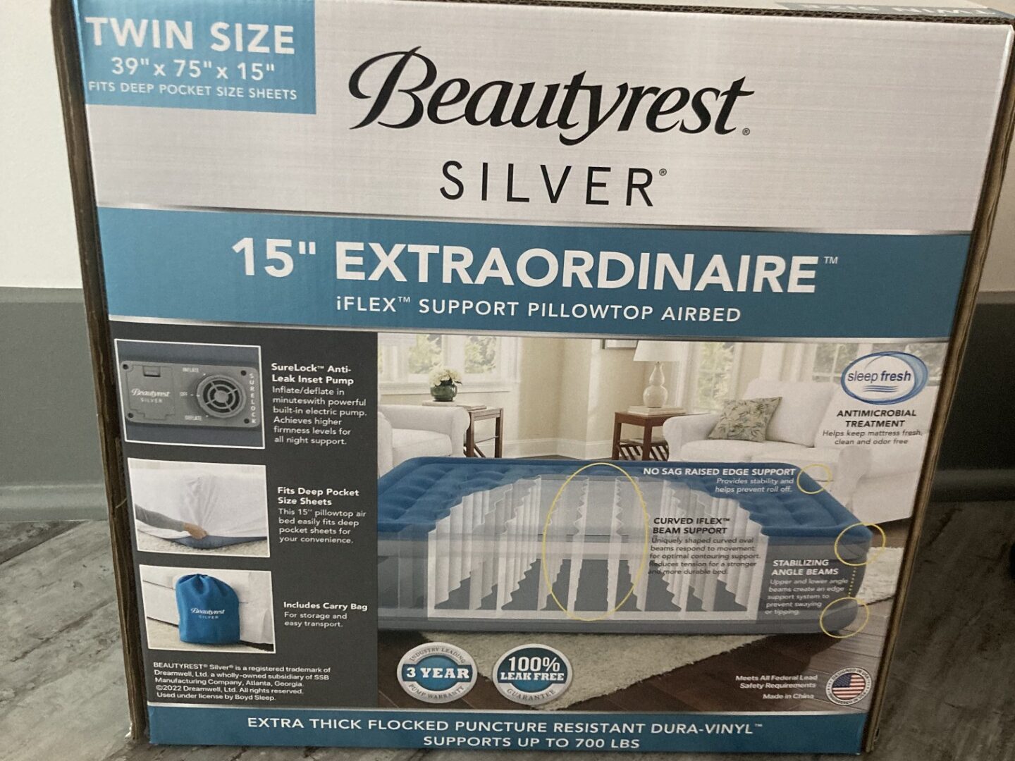 アメリカ エアベッド