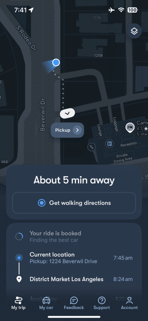 Waymoの乗り方 | アプリの使い方