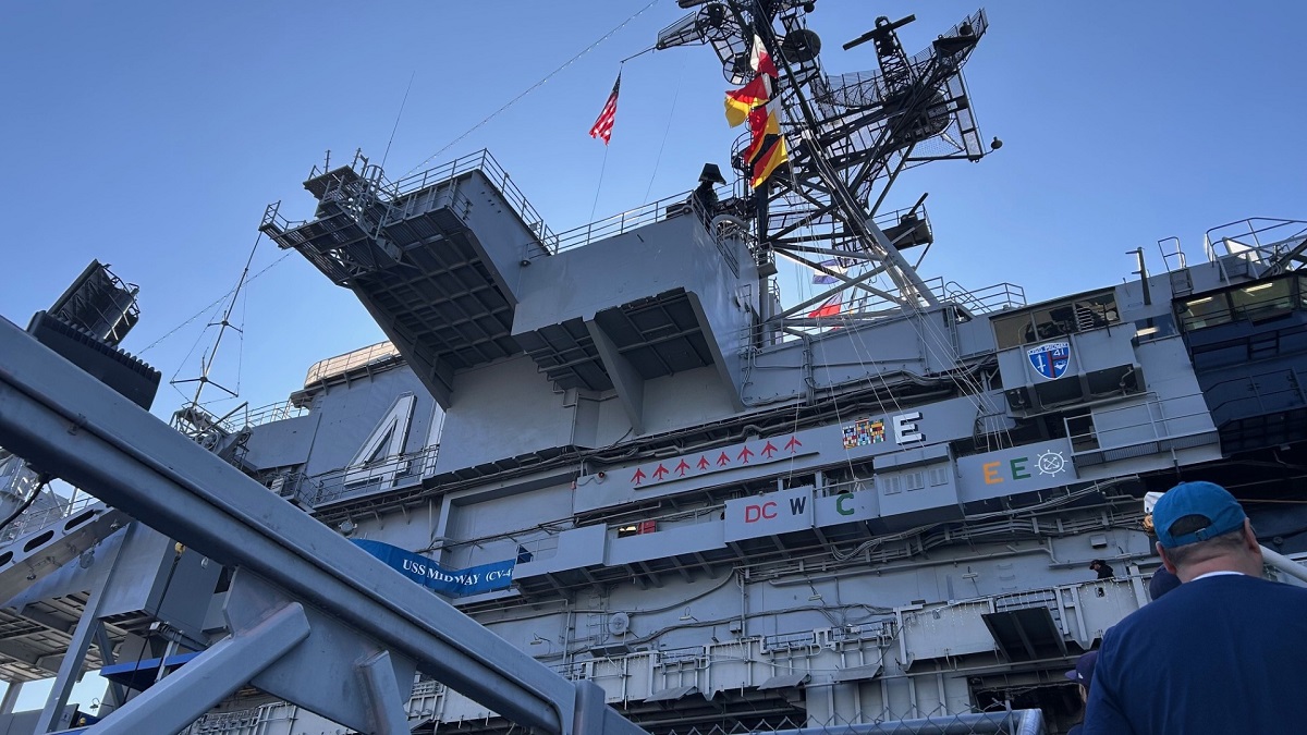 【サンディエゴ観光】空母ミッドウェーの見学レビュー｜トップガンの舞台